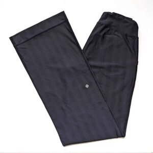 Lululemon pinstripe flare pants, women's 6 Tall
